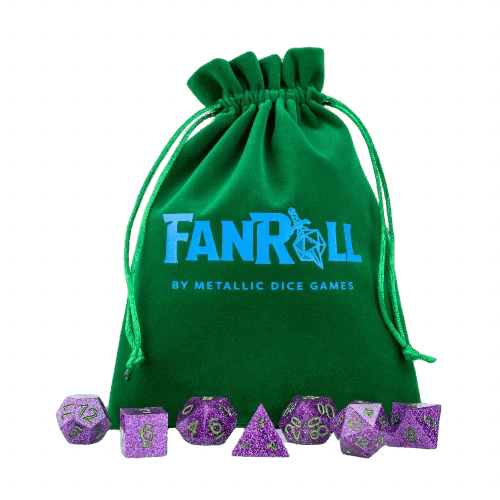 FanRoll - Large Velvet Dice Bag (Assorted) - Image 4